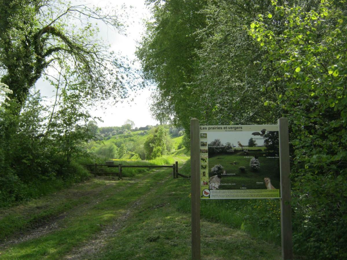 Gite Des Pins Penches Brunville Buitenkant foto