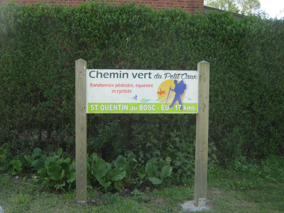 Gite Des Pins Penches Brunville Buitenkant foto